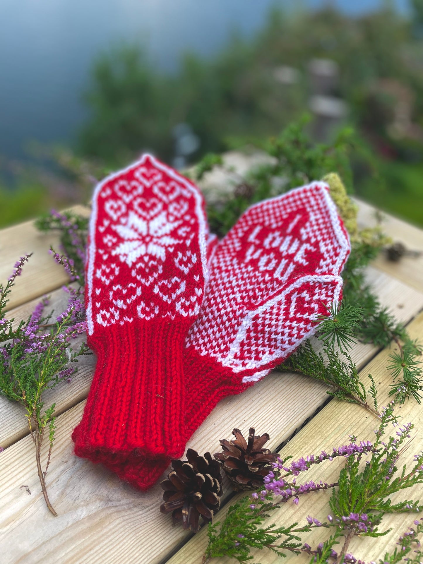 I Love You Hjertevott Voksen