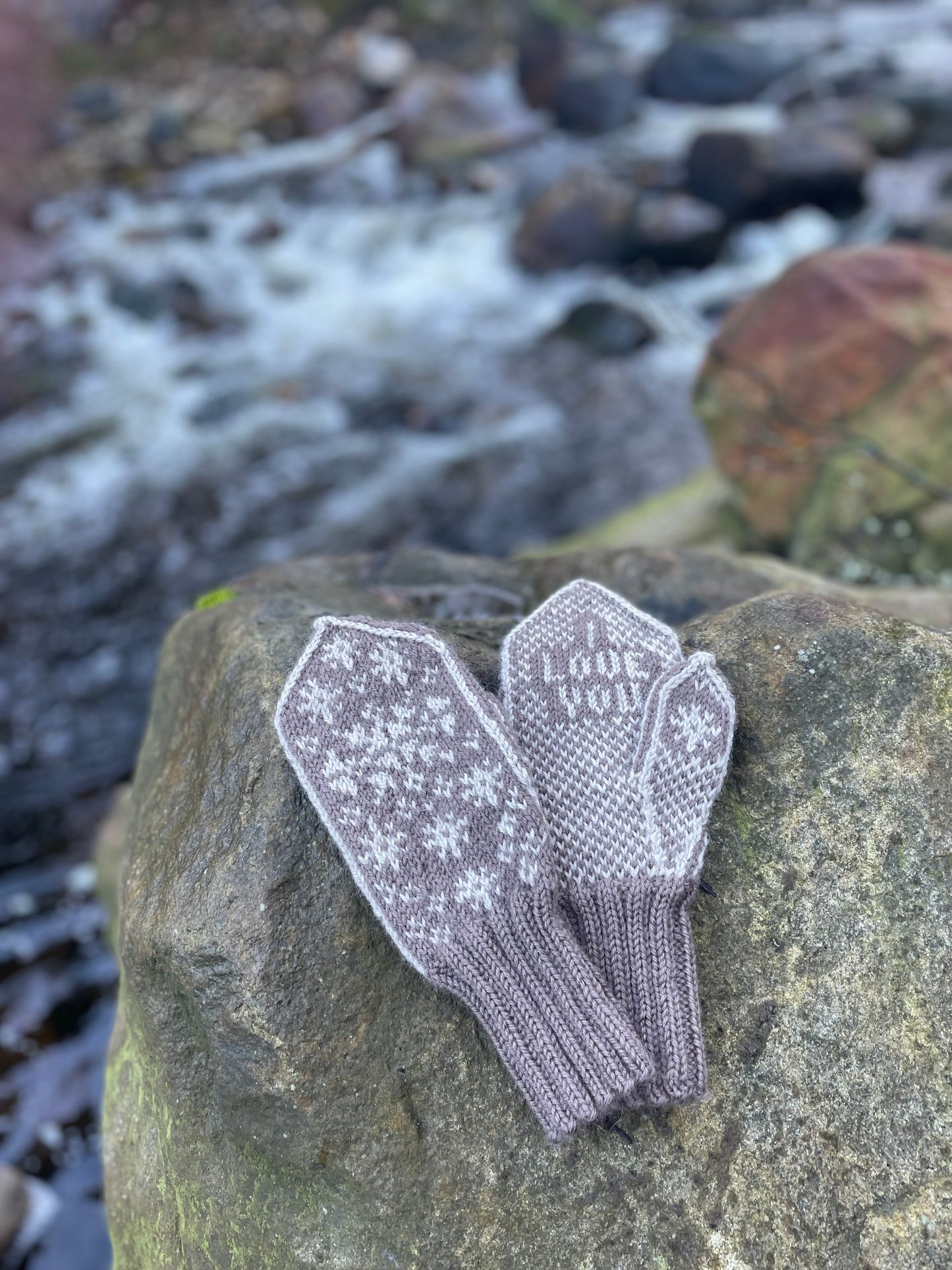 Bedriftspakke I Love You Snøkrystallvott - Voksen